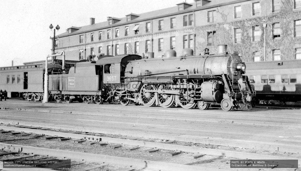 Postcard: Boston & Maine Railroad #3657